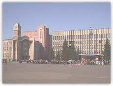 Борисоглебск, центральная площадь, обучение в Борисоглебске